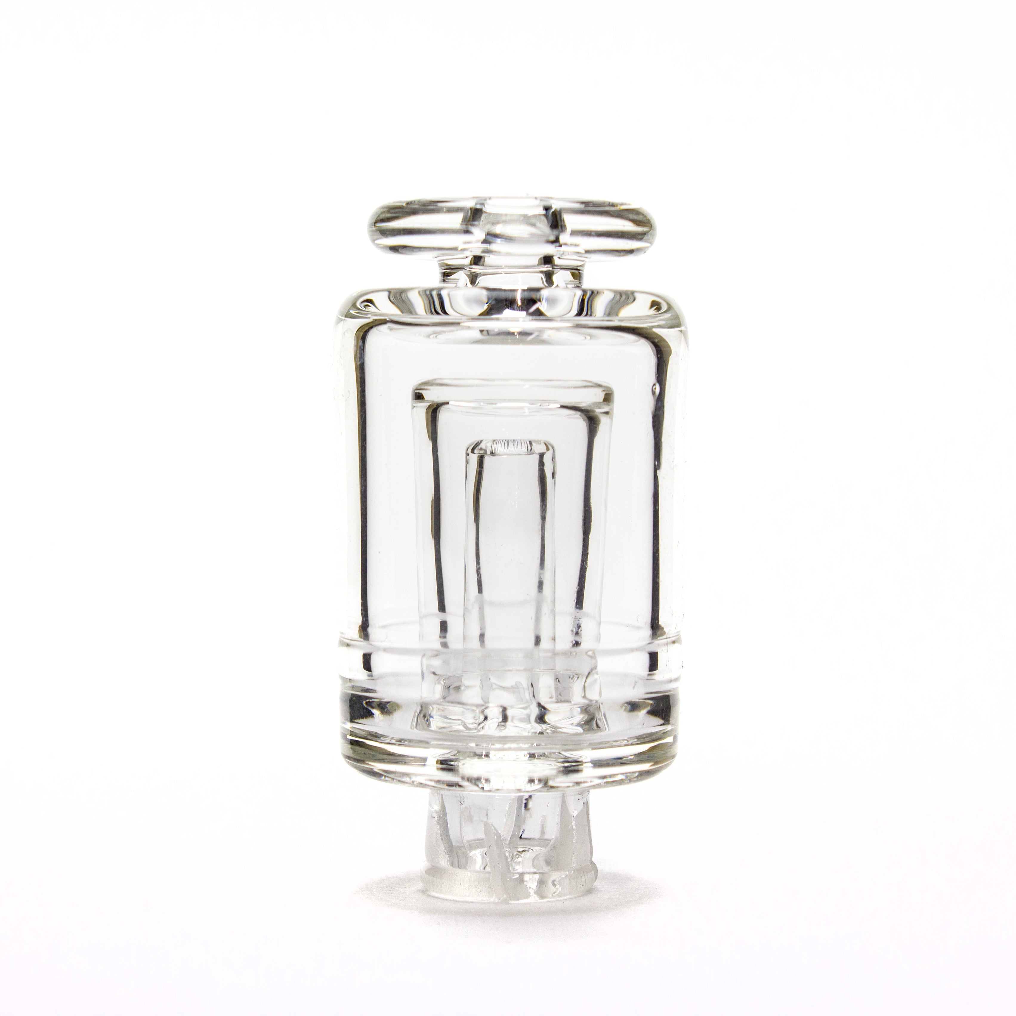 Slate Glass Clear Pivot Bubbler Mouthpiece #SLA01 - Planet Caravan
